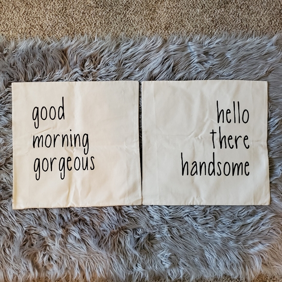 🎀3 for $35🎀 Love Letters Pillow Cover Set - Picture 6 of 6